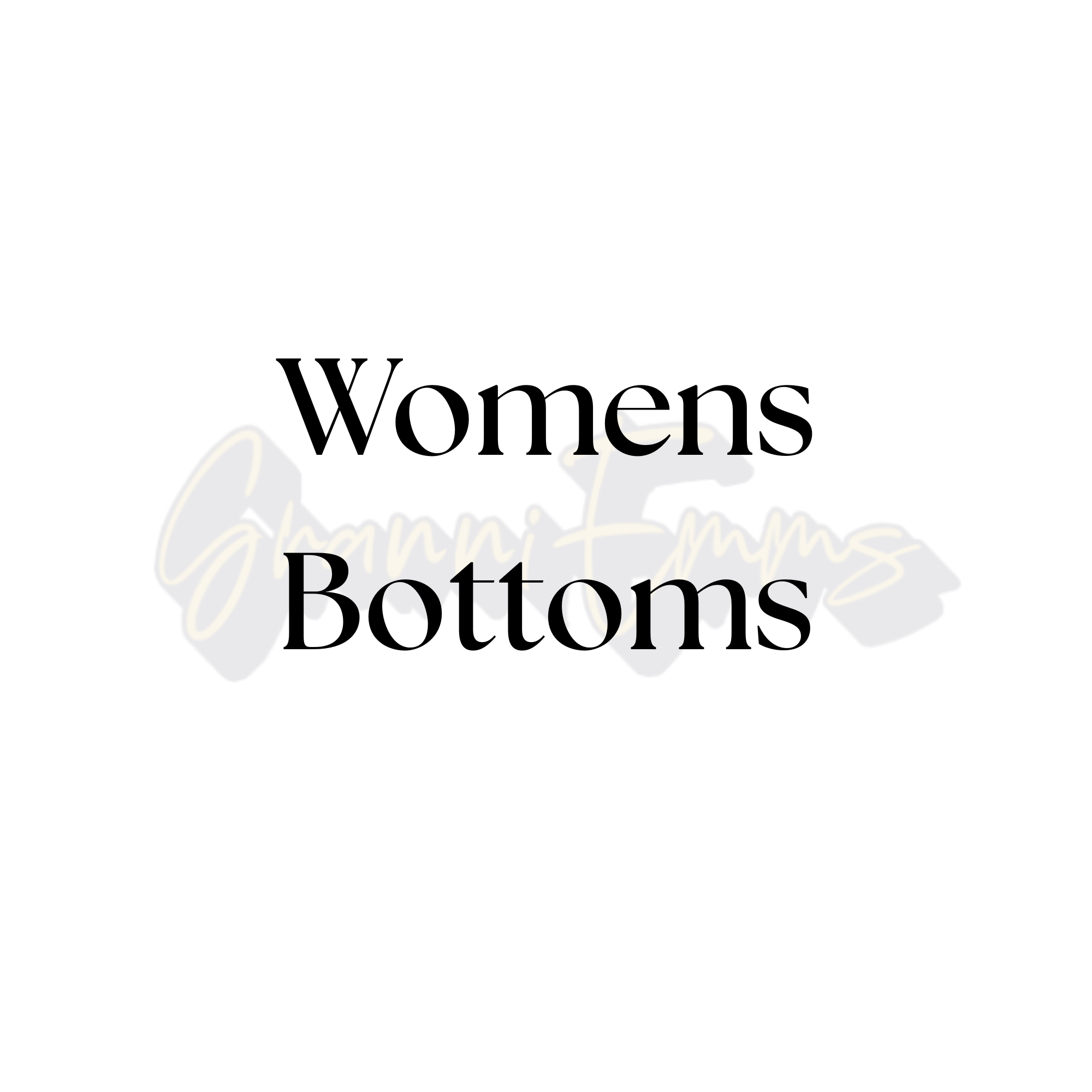 Women’s Bottoms